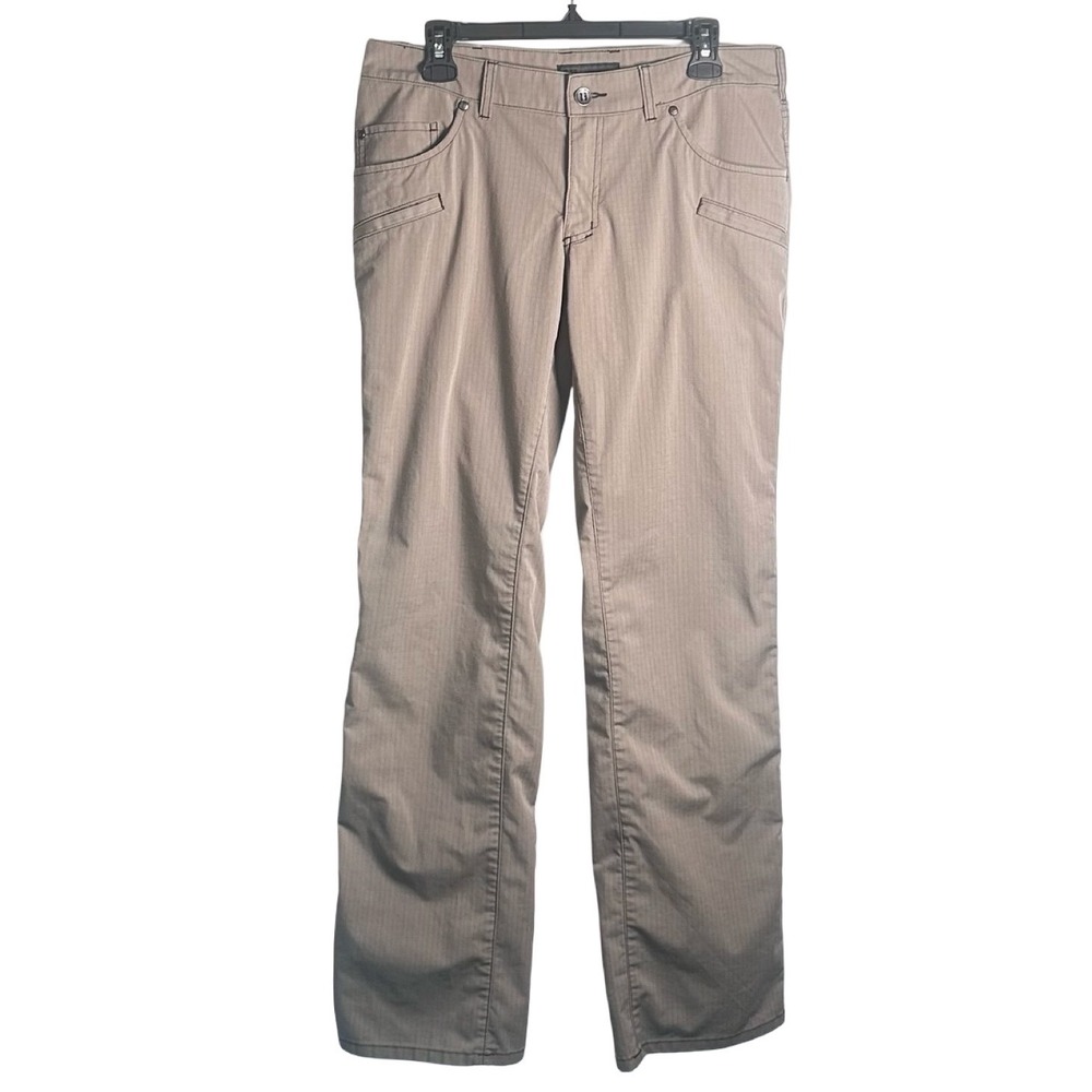 5.11 Tactical Cirrus Pants Women's Size 12 Long Stone Ripstop Utility 64391-070